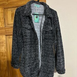Sherpa Black Teddy Jacket